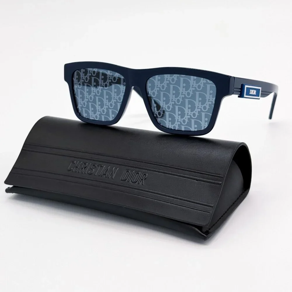 NEW DIOR SUNGLASSES DIORB23 S4I 30B8 BLUE MEN EYEWEAR DIOR